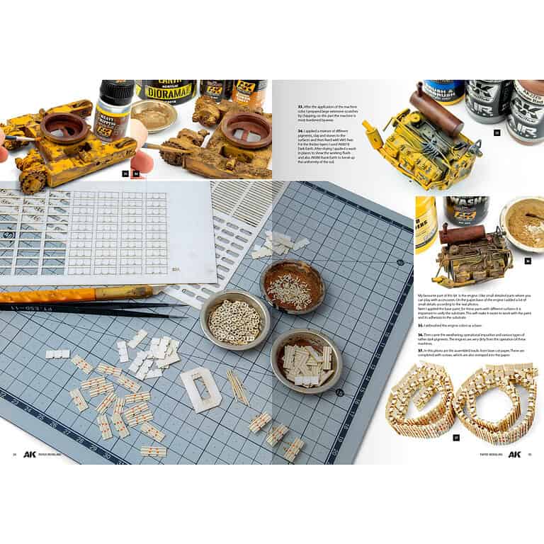 Paper Modeling Techniques - A New Book from AK Interactive - Modelers ...